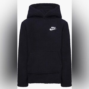 NIKE kids high-pile fleece hoodie